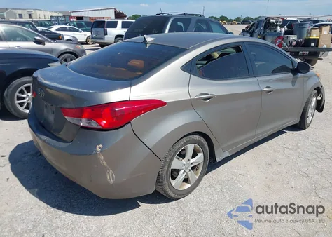 2013 Hyundai Elantra Gls from USA, damaged, VIN 5NPDH4AE7DH447512